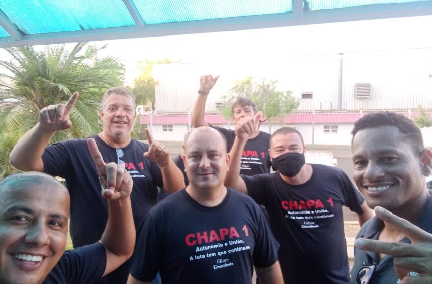 Chapa 1 é Reeleita para o mandato de junho de 2022 a maio de 2027.
