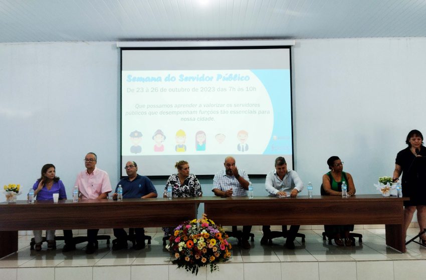 Primeiro dia da Semana do Servidor Público foi de programação imperdível